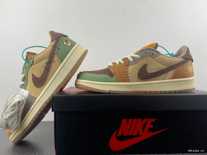 Cheap TB Jordan 1 Low OG Zion Williamson Retro Voodoo DZ7292-200 0805